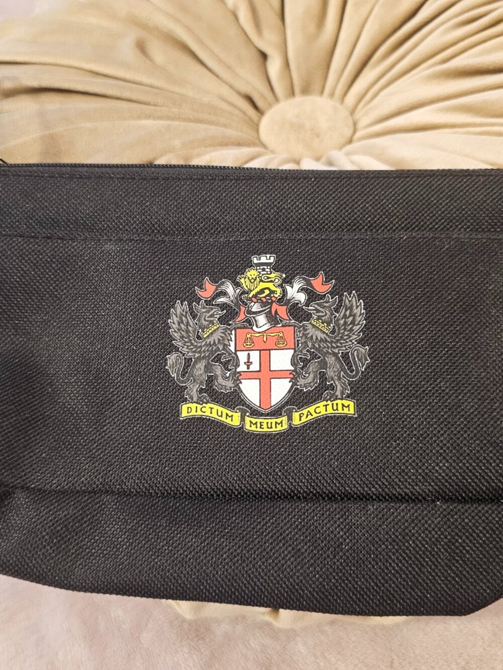 England Crest Pencil/Makeup Bag - Small